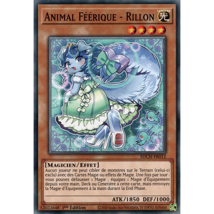 Animal Féérique - Rillon : SDCH-FR012 C