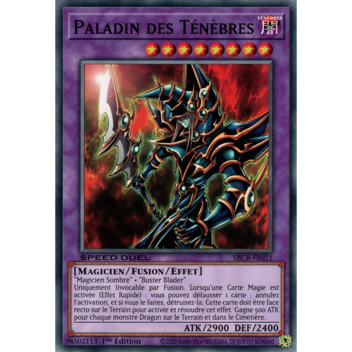 Paladin des Ténèbres : SBCB-FR021 C (V.1)