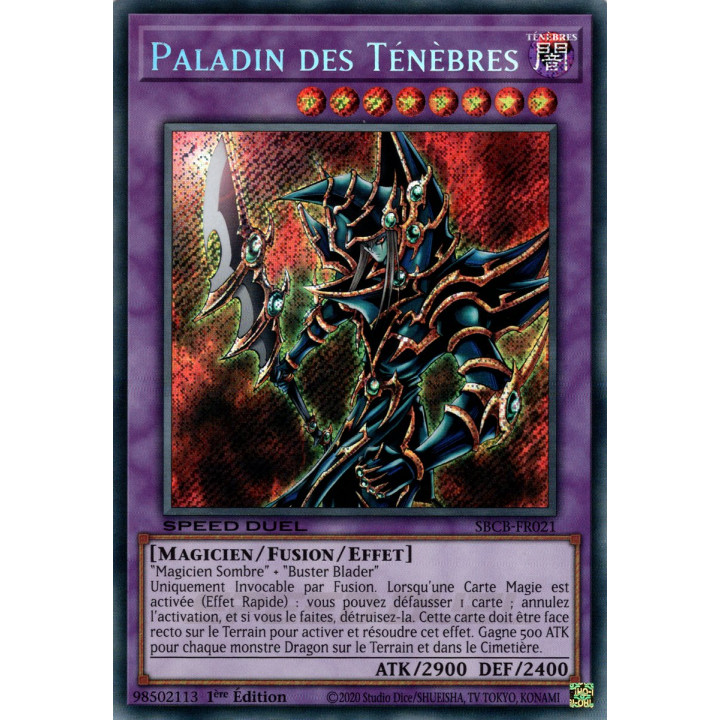 Paladin des Ténèbres : SBCB-FR021 SE (V.2)