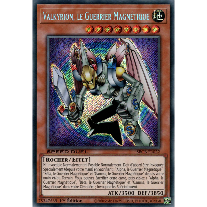 Valkyrion, le Guerrier Magnétique : SBCB-FR022 SE (V.2)