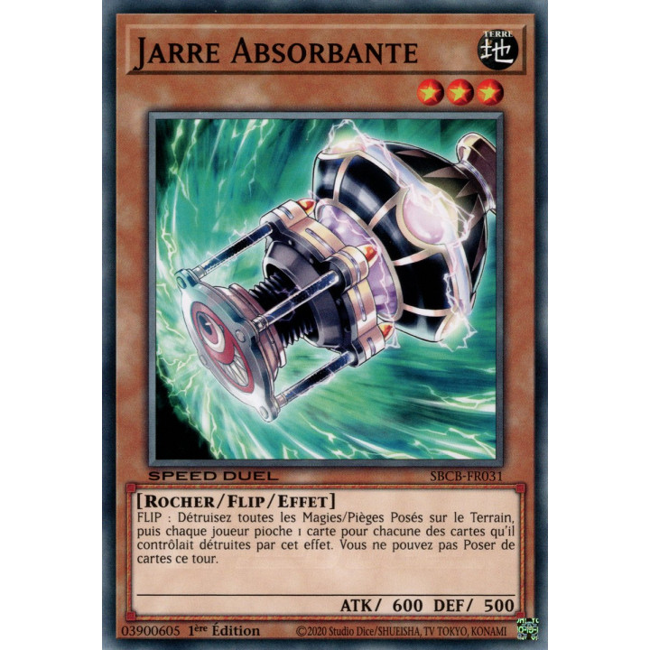 Jarre Absorbante : SBCB-FR031 C