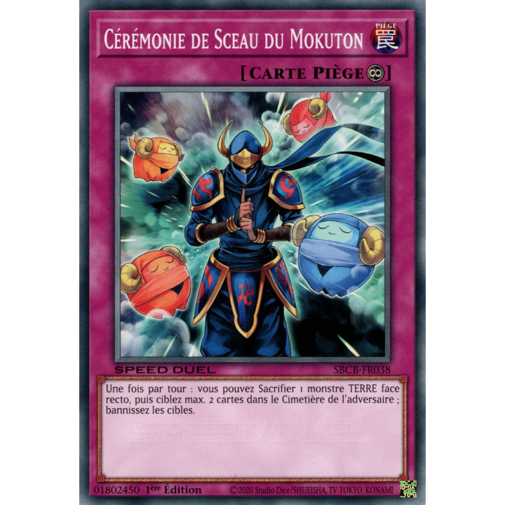 Cérémonie de Sceau du Mokuton : SBCB-FR038 C