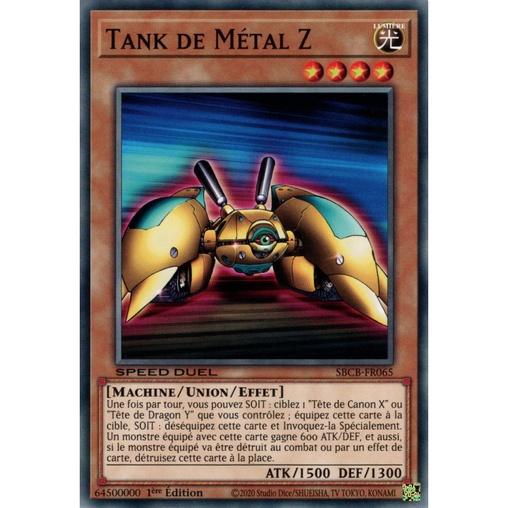 Tank de Métal Z : SBCB-FR065 C