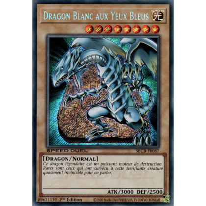 Dragon Blanc aux Yeux Bleus : SBCB-FR087 SE (V.2)