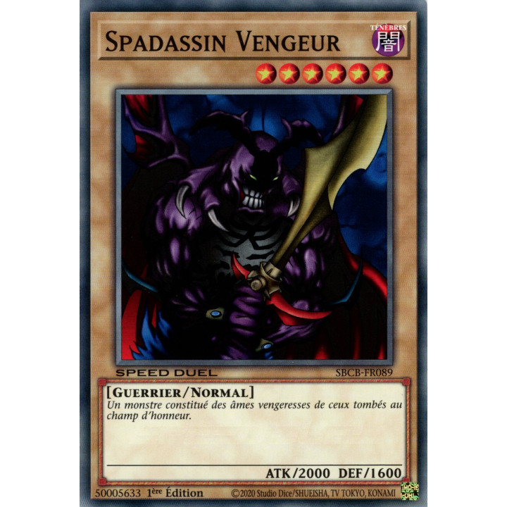 Spadassin Vengeur : SBCB-FR089 C