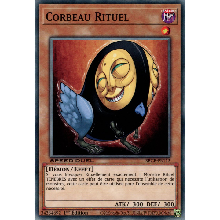 Corbeau Rituel : SBCB-FR115 C