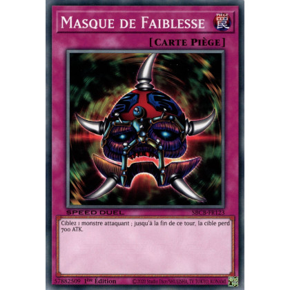 Masque de Faiblesse : SBCB-FR123 C