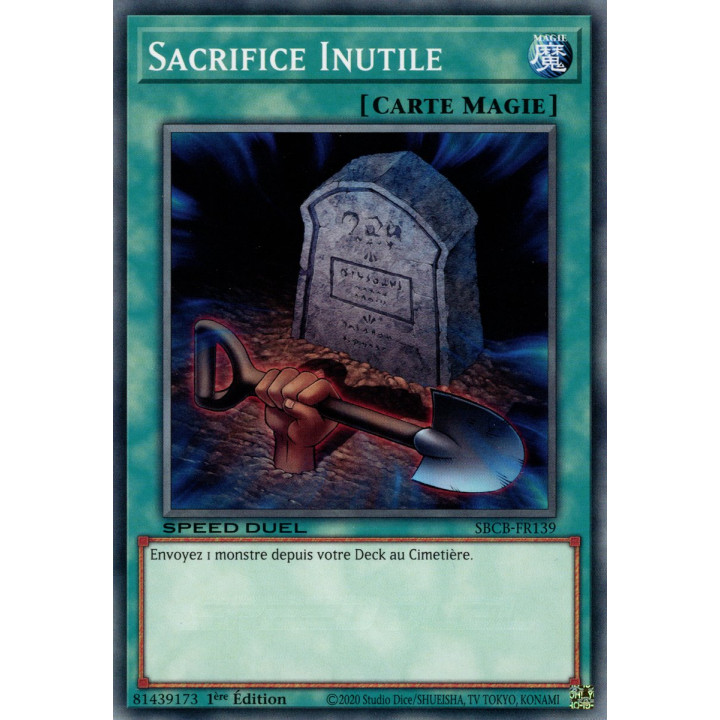 Sacrifice Inutile : SBCB-FR139 C (V.1)