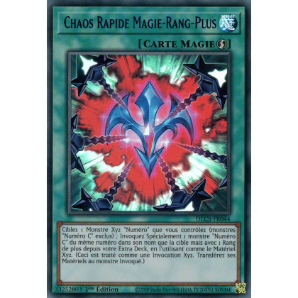 DLCS-FR044 Chaos Rapide Magie-Rang-Plus (Bleu)