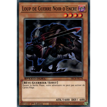 Loup de Guerre Noir-d'Encre : SBCB-FR178 C