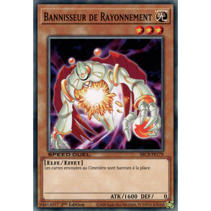 Bannisseur de Rayonnement : SBCB-FR179 C