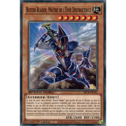 Buster Blader, Maître de l'Épée Destructrice : SBCB-FR182 C