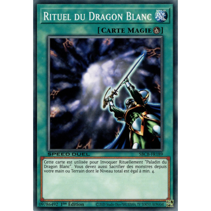 Rituel du Dragon Blanc : SBCB-FR189 C