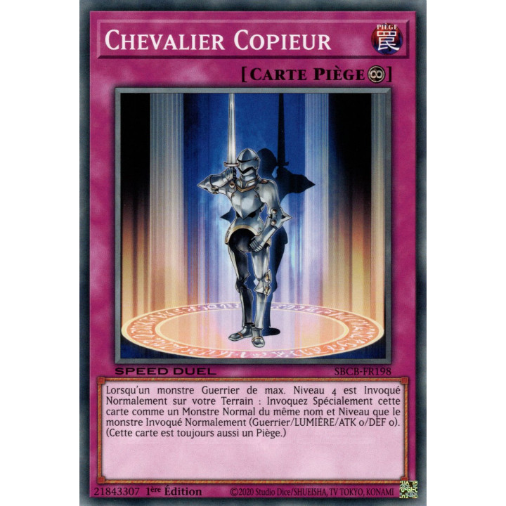 Chevalier Copieur : SBCB-FR198 C