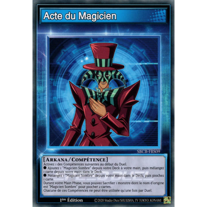 Acte du Magicien : SBCB-FRS09 C