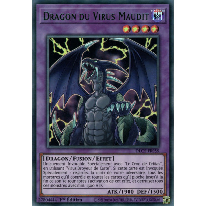 DLCS-FR055 Dragon du Virus Maudit (Vert)