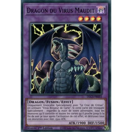 DLCS-FR055 Dragon du Virus Maudit (Violet)