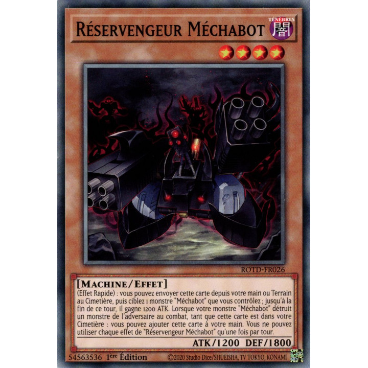 Réservengeur Méchabot ROTD-FR026 C