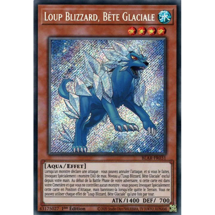 Loup Blizzard, Bête Glaciale : BLAR-FR031 SE