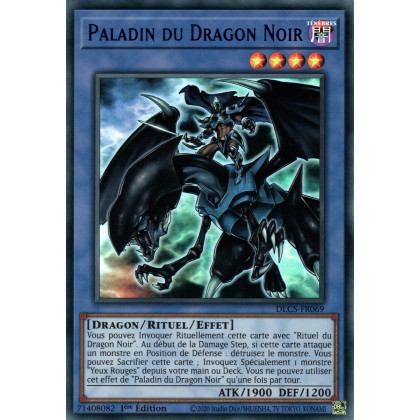 DLCS-FR069 Paladin du Dragon Noir (Bleu)