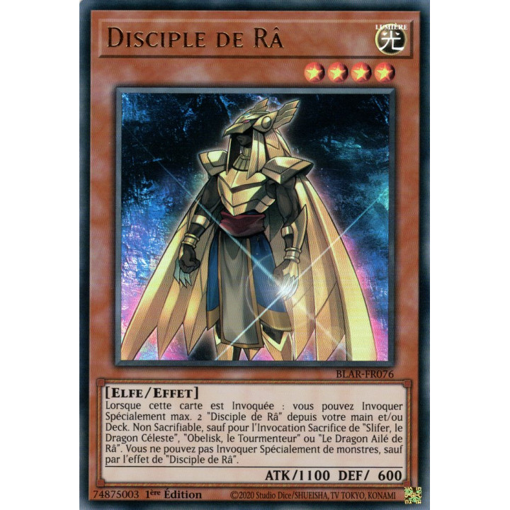 Disciple de Râ : BLAR-FR076 UR