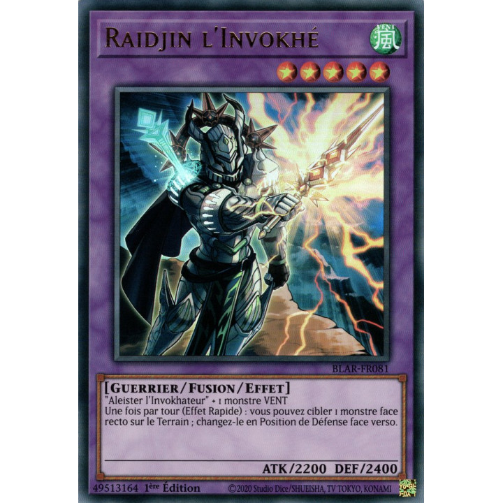 Raidjin l'Invokhé : BLAR-FR081 UR