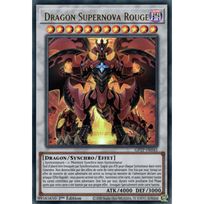 Dragon Supernova Rouge : GFTP-FR045 UR