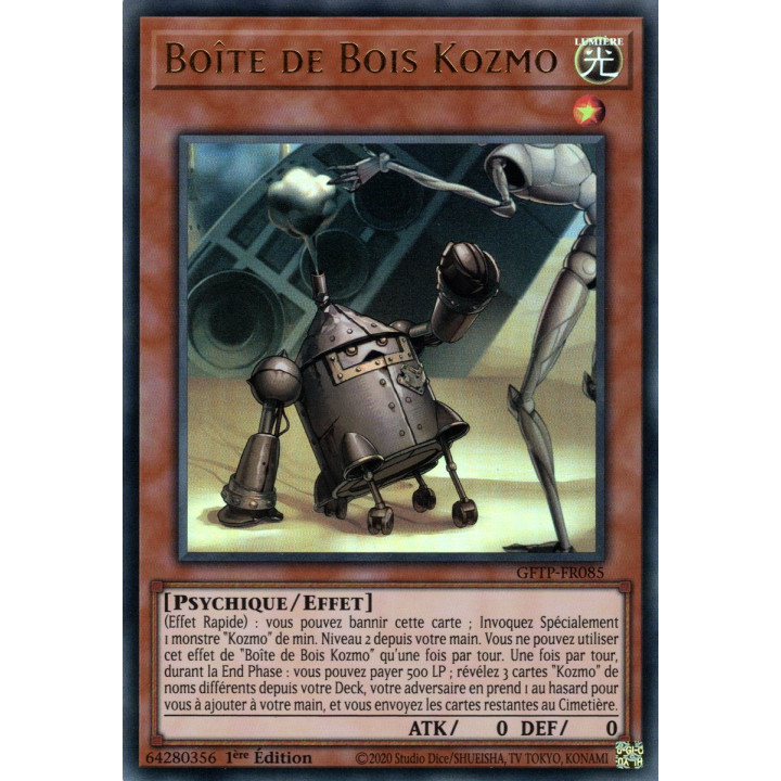 Boîte de Bois Kozmo : GFTP-FR085 UR