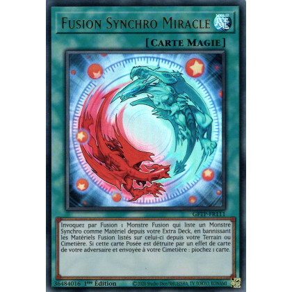 Fusion Synchro Miracle : GFTP-FR111 UR