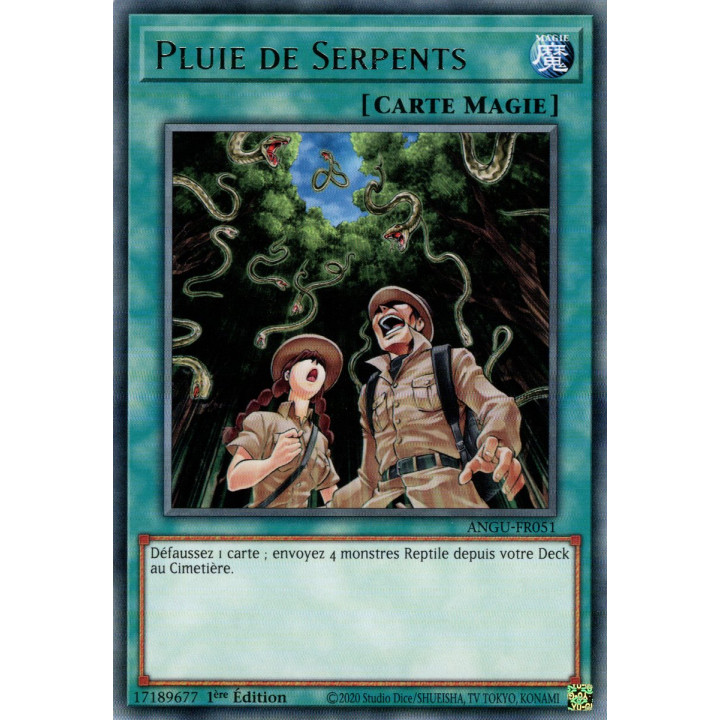 Pluie de Serpents : ANGU-FR051 CR