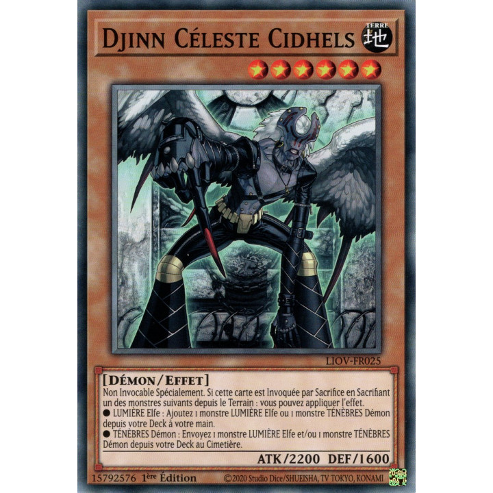 Djinn Céleste Cidhels : LIOV-FR025 C