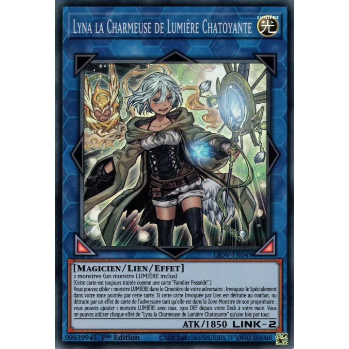 Lyna la Charmeuse de Lumière Chatoyante : LIOV-FR049 SR