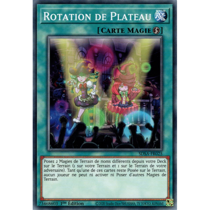 Rotation de Plateau : SDSA-FR025 C