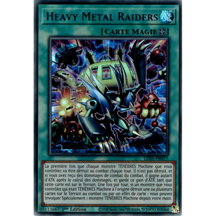 Heavy Metal Raiders : LDS1-FR077 UR (Bleu)