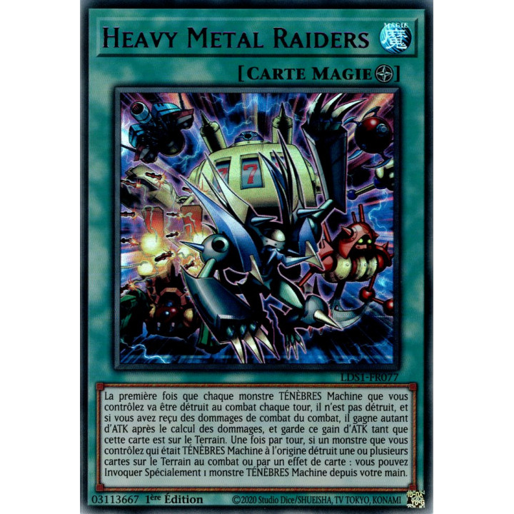 Heavy Metal Raiders : LDS1-FR077 UR (Violet)