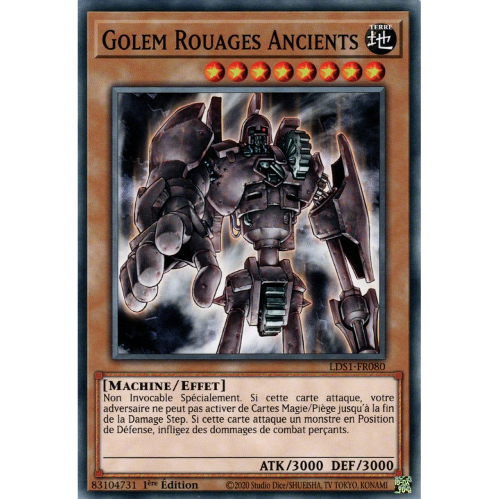 Golem Rouages Ancients : LDS1-FR080 C