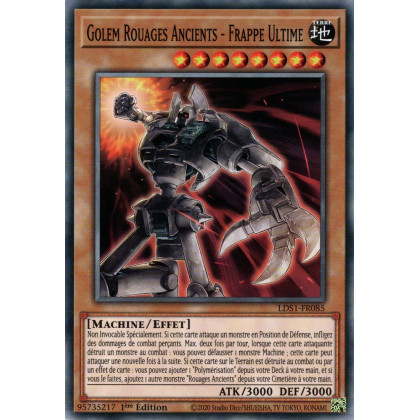 Golem Rouages Ancients - Frappe Ultime : LDS1-FR085 C