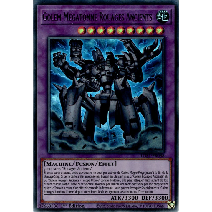 Golem Mégatonne Rouages Ancients : LDS1-FR088 UR (Violet)