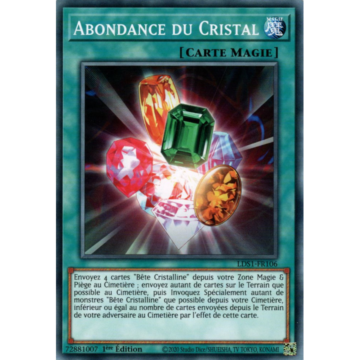 Abondance du Cristal : LDS1-FR106 C