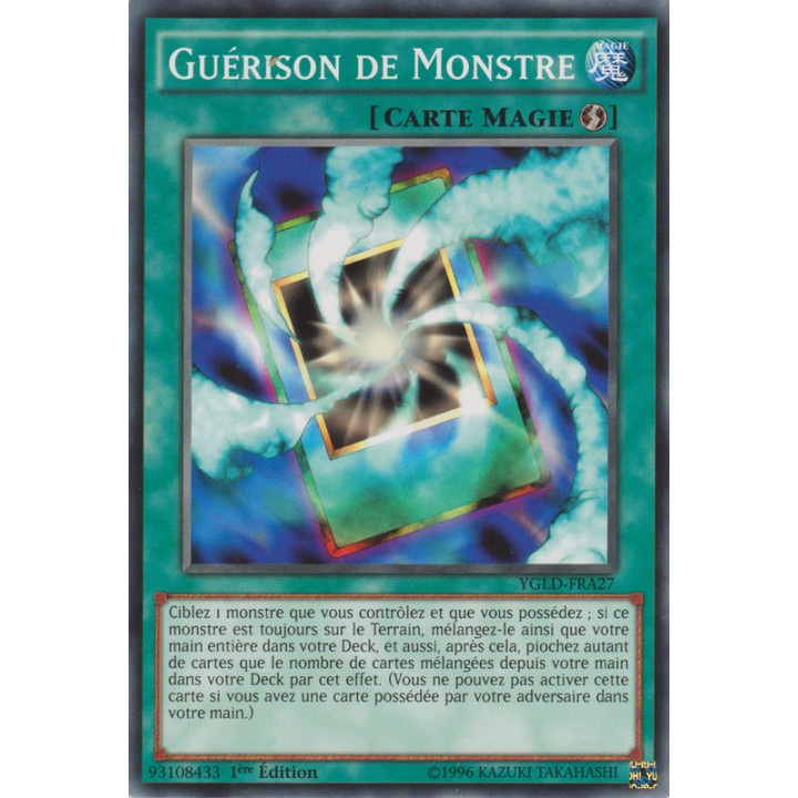 Guérison de Monstre : YGLD-FRA27 C