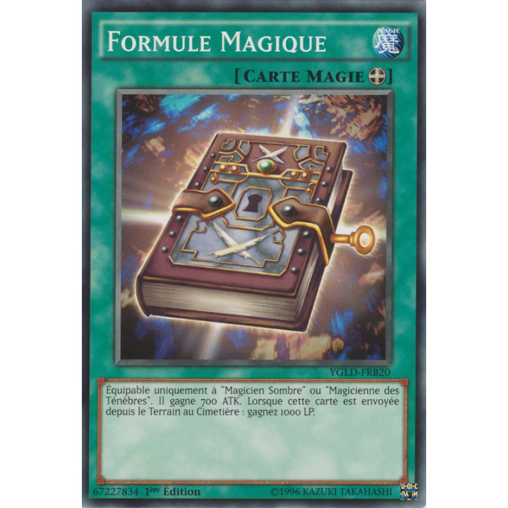 Formule Magique : YGLD-FRB20 C