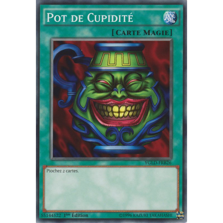 Pot de Cupidité : YGLD-FRB26 C