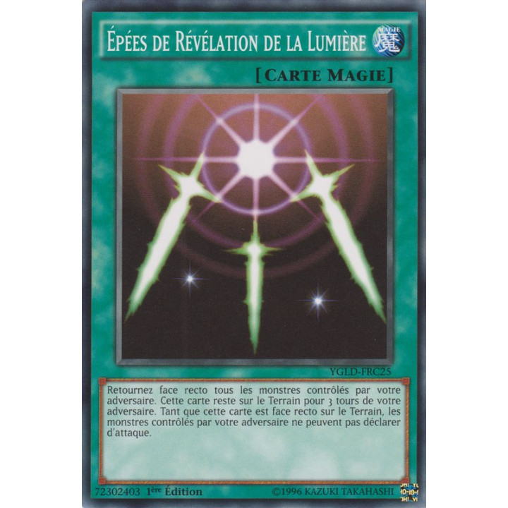 Épées de Révélation de la Lumière : YGLD-FRC25 C