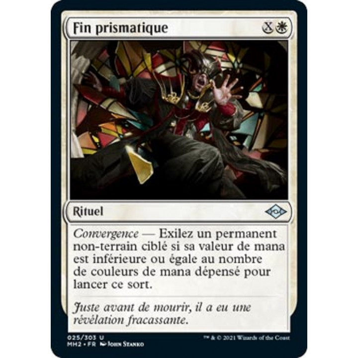 Fin prismatique : MH2 025/303 U