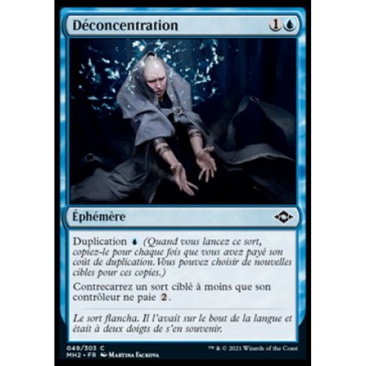 Déconcentration : MH2 049/303 C