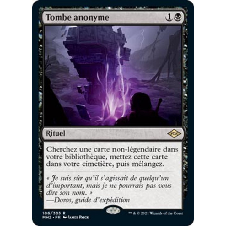 Tombe anonyme : MH2 106/303 R ★Foil★