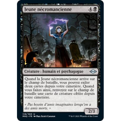 Jeune nécromancienne : MH2 110/303 U ★Foil★