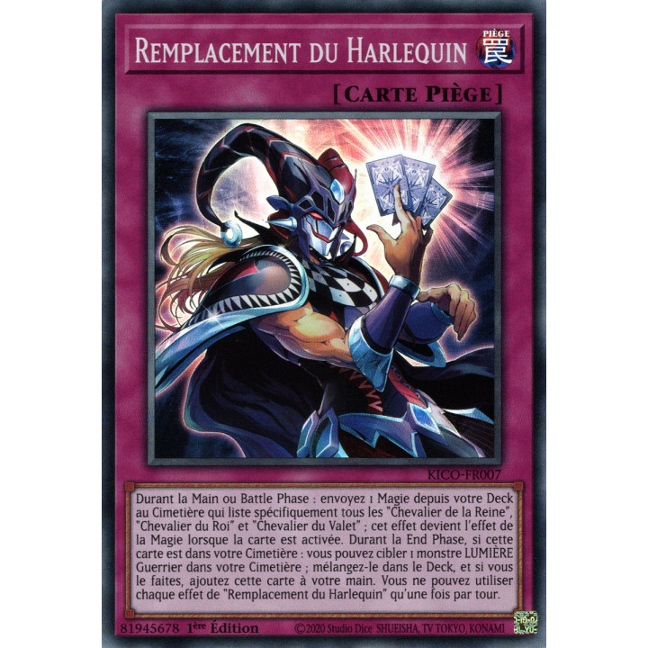 Remplacement du Harlequin : KICO-FR007 SR