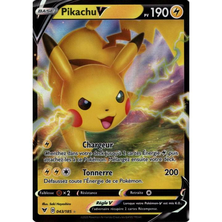 Pikachu V - 043/185 - EB04