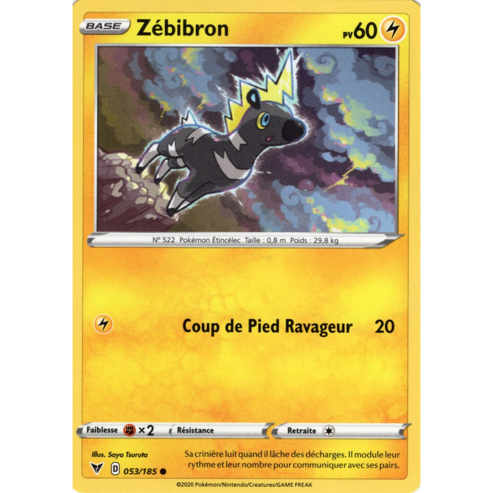 Zébibron - 053/185 - EB04